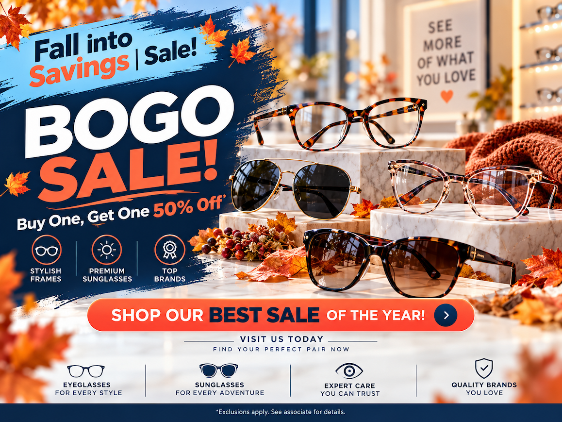 Fall Savings Optical Sunbit Financing - Apply TODAY in 30 Seconds!